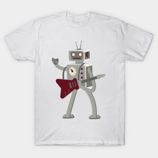 Cartoon robot rocker T-Shirt